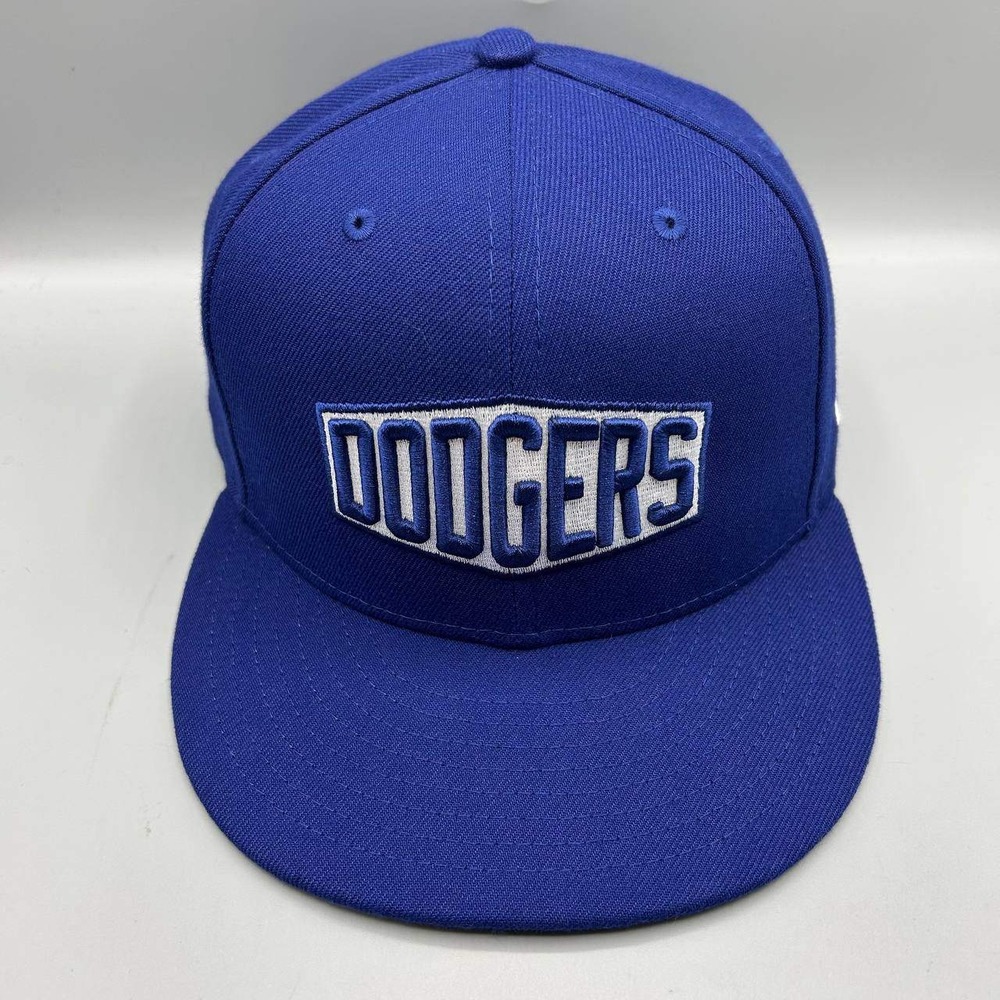 Los Angeles LA Dodgers MLB Hat Men 7 3/8 Blue 59Fifty New Era Fitted Cap